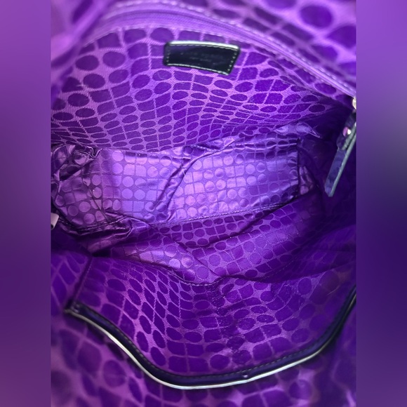 Vintage Rare Kate Spade Black and White Polka Dot Shoulder Bag - Picture 11 of 13